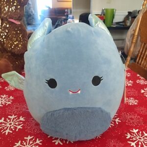 RARE Squishmallow Este - The Blue Bat! 10” New With Tags Halloween